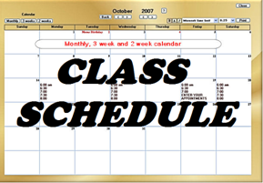 ClassSchedule